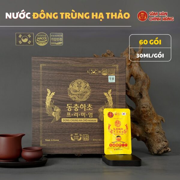 Đông trùng hạ thảo cao cấp (30ml* 60 gói) – Daedong