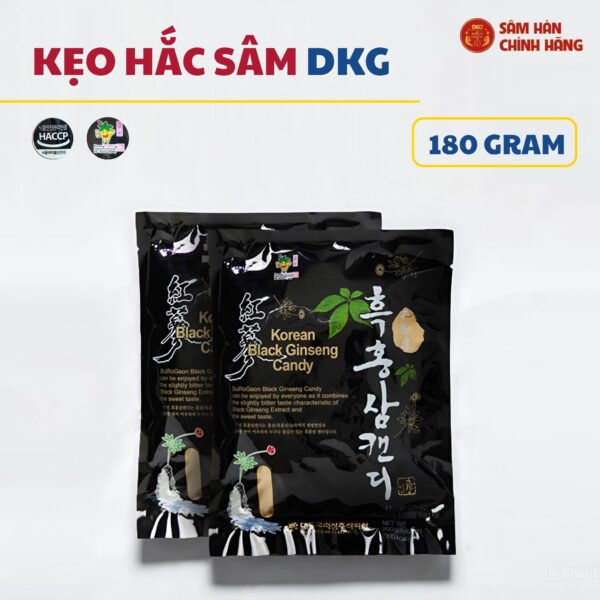 Kẹo hắc sâm 180gram