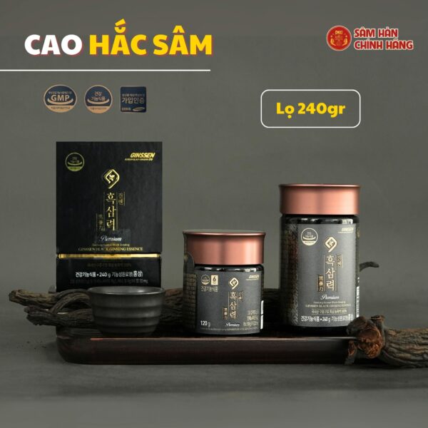 Cao hắc sâm 240g (7mg/g) – Daedong