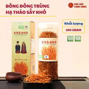Đông trùng hạ thảo Militaris Hoàng Gia (100g/lọ)